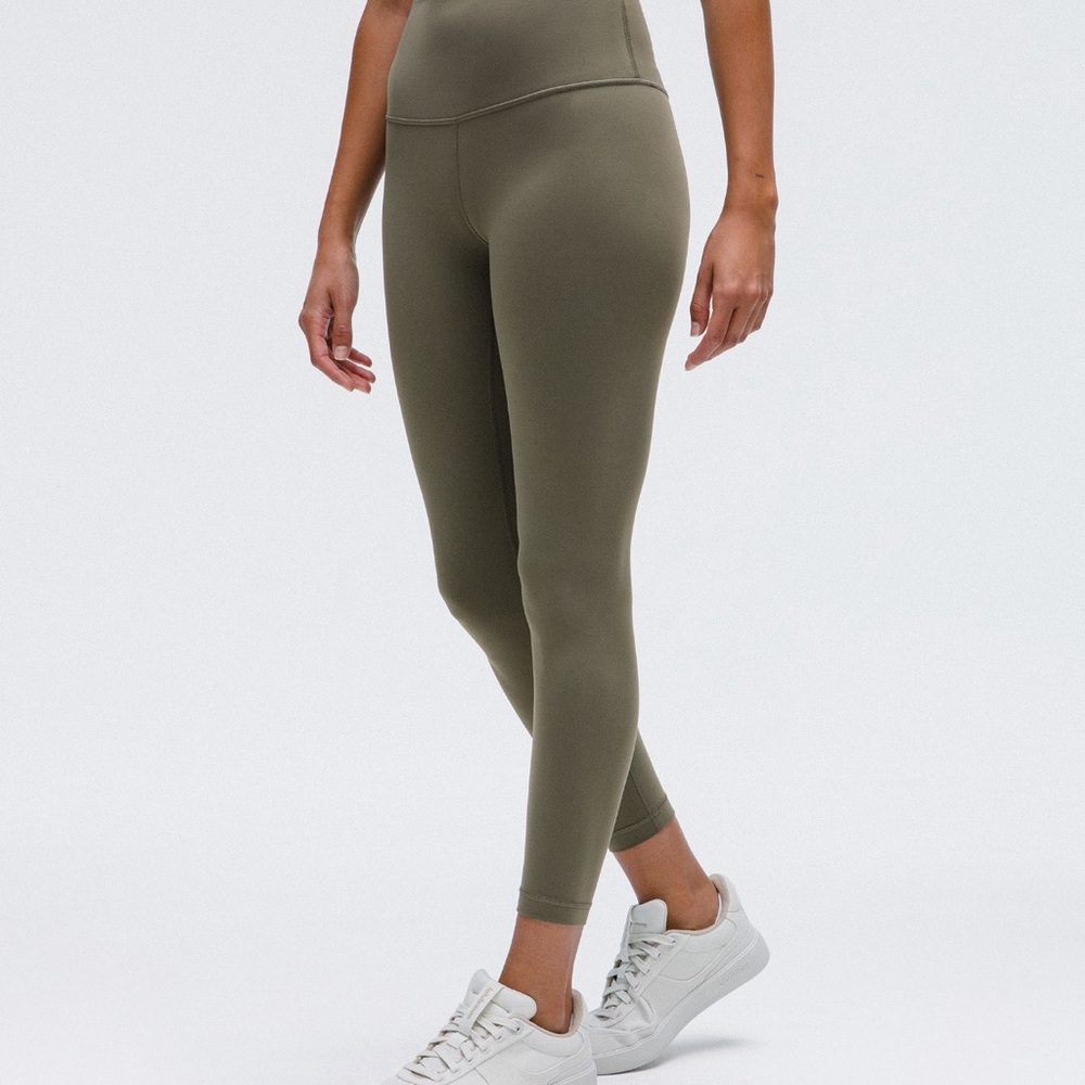 Lululemon Align High-Rise Pant Leggings 25” Size 4 Army Green